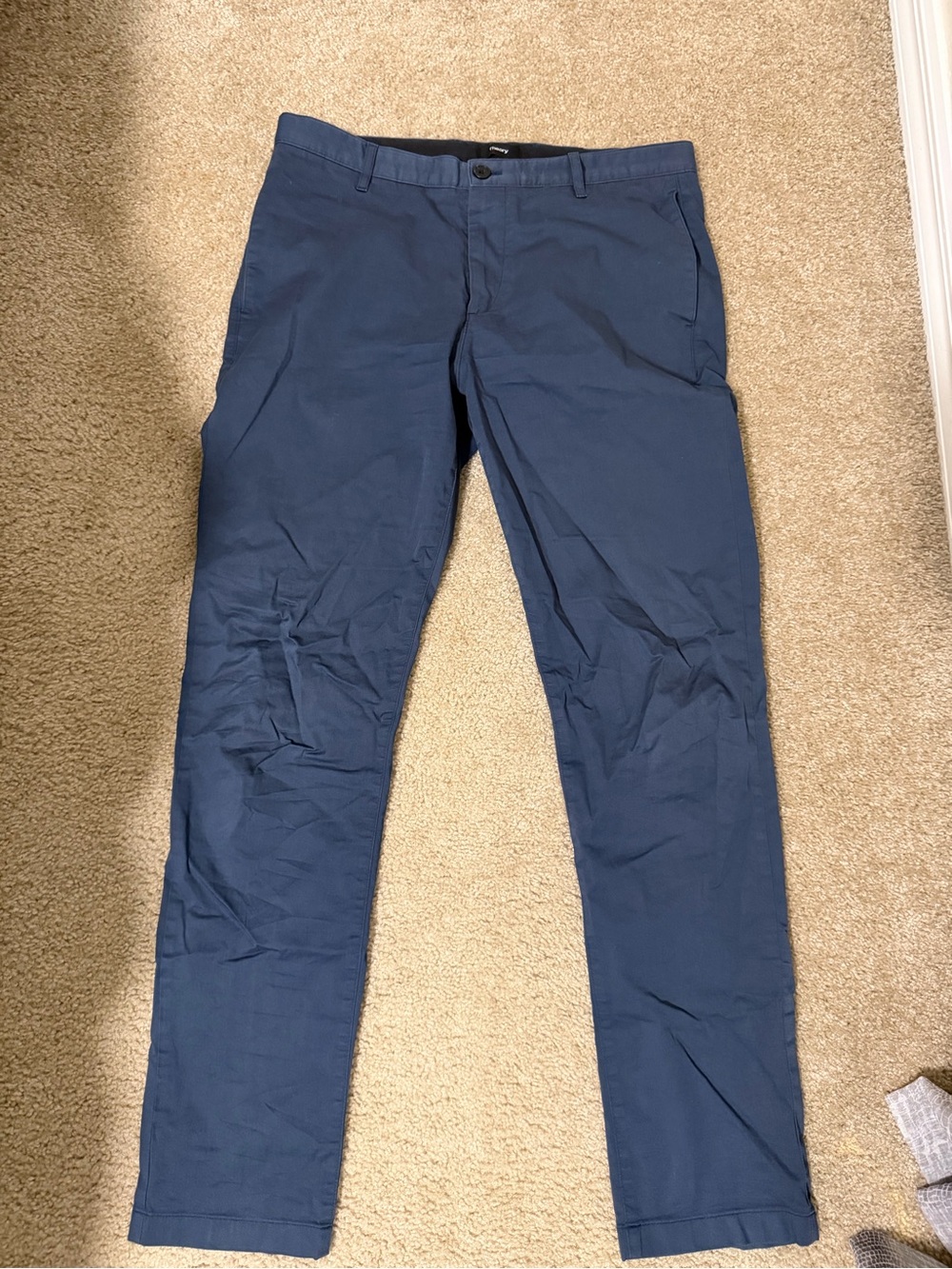 Theory Men's Navy Chinos